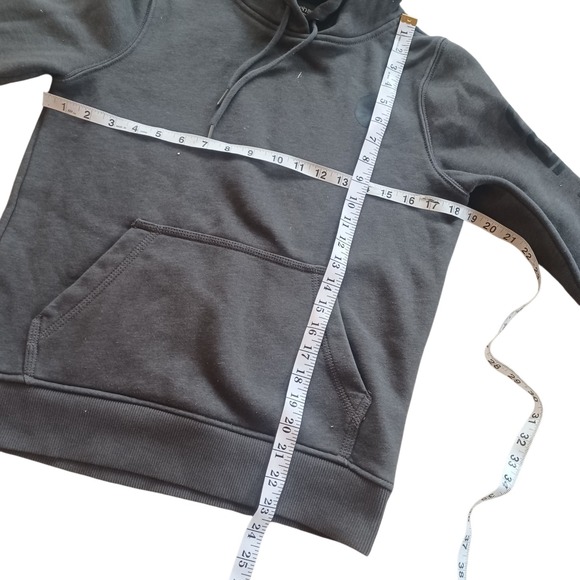 Carhartt Womens Relaxed Charcoal‎ Gray Heavyweight Pullover Hoodie Sweatshirt XS - Picture 3 of 6